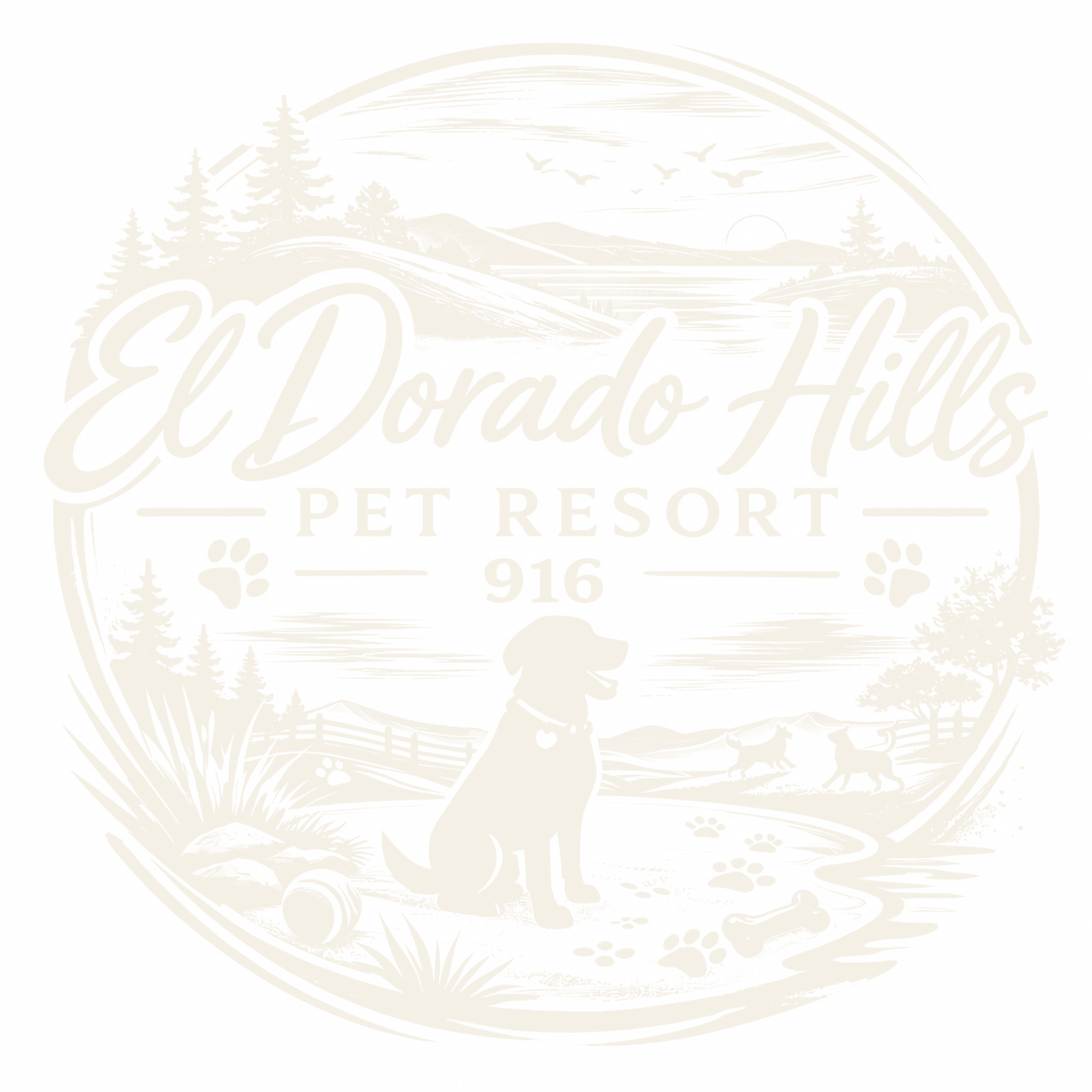 El Dorado Hills Pet Resort logo